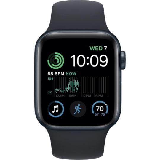 Apple Watch SE 2022 40 мм (полночный) фото 1