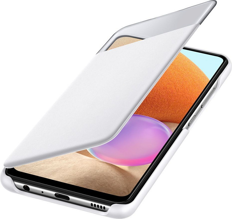 S View Wallet Cover для Samsung A32 (белый) фото 3