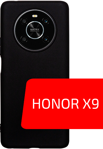 Товар Volare Rosso Matt TPU для HONOR X9 (черный)