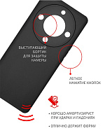 Volare Rosso Matt TPU для HONOR X9a (черный) фото 3