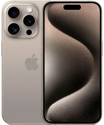 Товар Apple iPhone 15 Pro 256GB (A3104, 2 SIM) (природный титан)