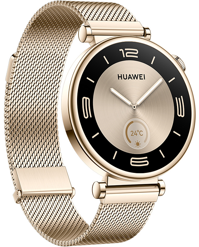 Huawei Watch GT 4 41 мм миланское плетение (золотой) фото 1