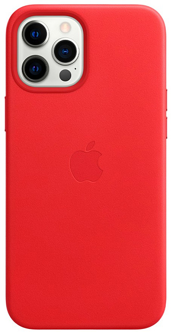 Товар Apple для iPhone 12 Pro Max Leather Case with MagSafe (PRODUCT)RED
