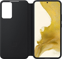 Smart Clear View Cover для Samsung S22+ (черный) фото 2