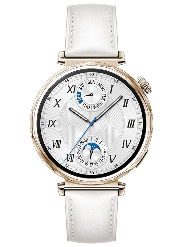 Huawei Watch GT 5 41 мм, кожа, белый фото 2