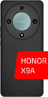 Volare Rosso Matt TPU для HONOR X9a (черный) фото 1