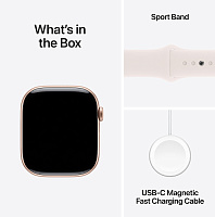 Apple Watch Series 10 46 мм (розовое золото корпус, розовый ремешок) фото 4