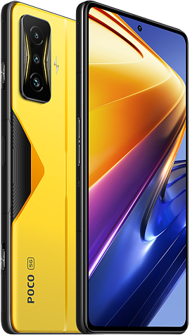 POCO F4 GT12/256GB (кибержелтый)