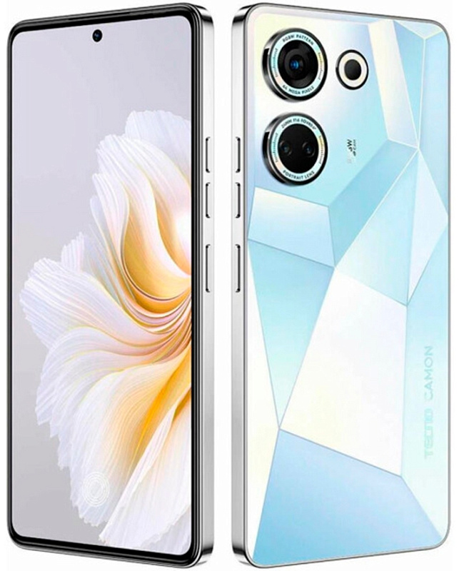 Tecno Camon 20 Pro 8/256GB (серебристый) фото 1