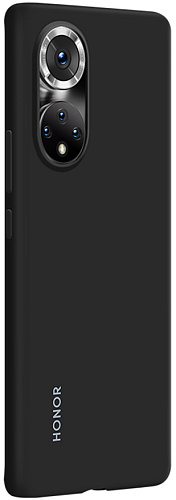Silicone Rubber Case для Honor 50 (черный)