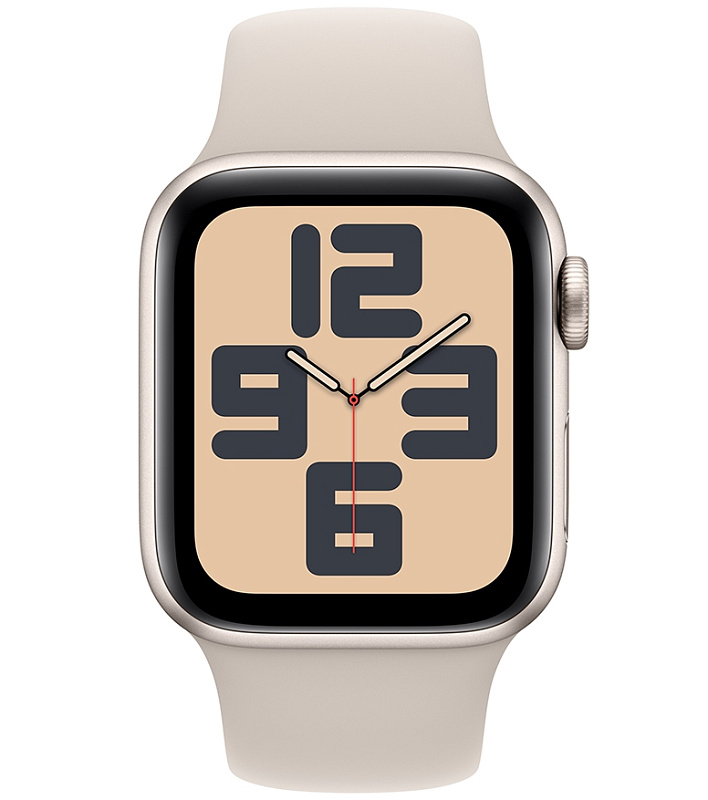 Apple Watch SE 2024 44 мм (сияющая звезда) фото 1