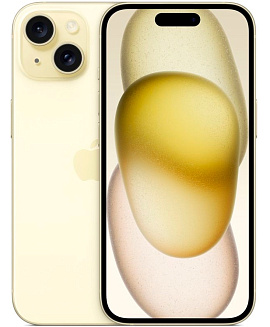 Apple iPhone 15 256GB (A3090, SIM +eSIM) (желтый)