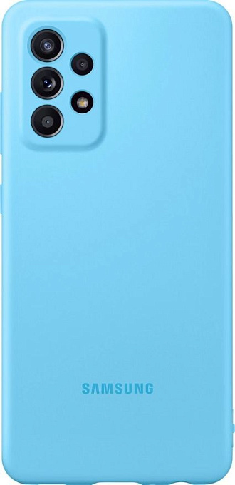 Товар Silicone Cover для Samsung A52 (синий)