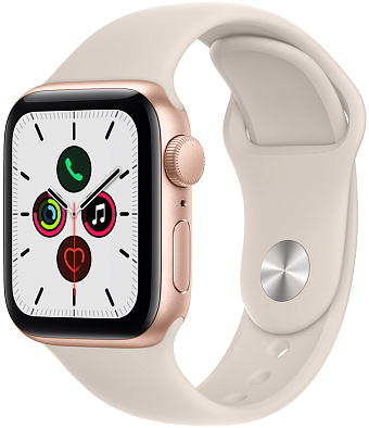 Товар Apple Watch SE 44 мм Грейд A+ (золотой)
