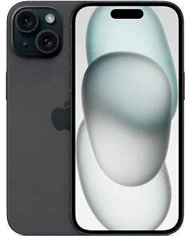 Apple iPhone 15 128GB (A3090, SIM +eSIM) (черный)