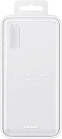 Чехол-накладка Soft Clear Cover для Samsung A02 (прозрачный) фото 4