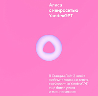 Yandex. Станция Лайт 2 YNDX-0026 (розовый) фото 3