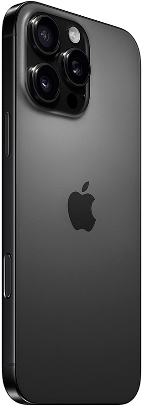 Apple iPhone 16 Pro Max 512GB (A3297, 2 SIM) (черный титан) фото 2