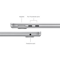 Apple Macbook Air 13" M3 2024 (MRXQ3) 8/256GB (серебристый) фото 4