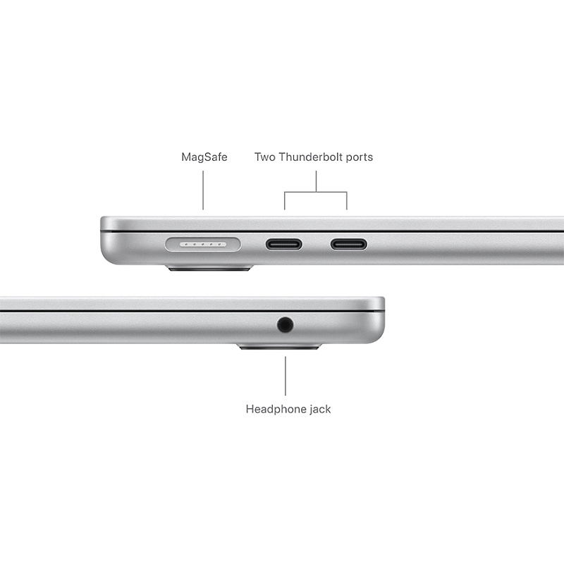 Apple Macbook Air 13" M3 2024 (MRXQ3) 8/256GB (серебристый) фото 4