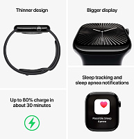 Apple Watch Series 10 42 мм (черный) фото 3
