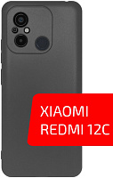 Volare Rosso Matt TPU для Redmi 12C (черный) фото 1
