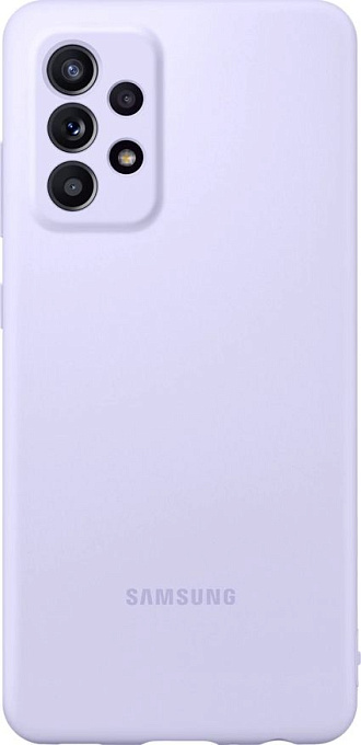 Товар Silicone Cover для Samsung A52 (фиолетовый)