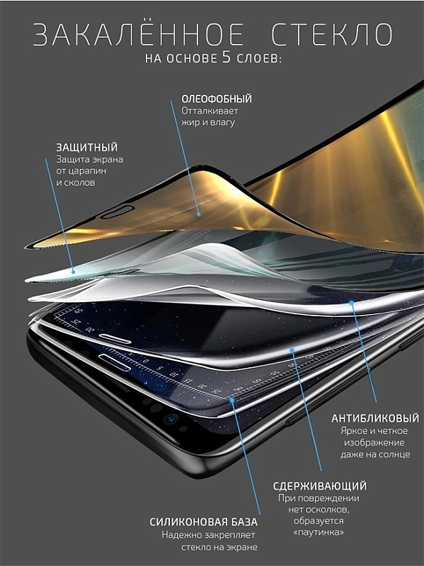 Needson Glow для realme C30 (черная рамка) фото 5