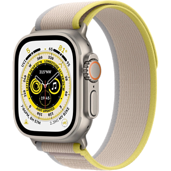 Товар Apple Watch Ultra M/L + скретч-карта (желтый/бежевый)
