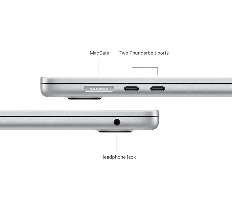 Apple Macbook Air 15" M3 2024 (MRYP3) 8/256GB (серебристый) фото 3