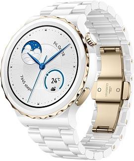 Huawei Watch GT 3 Pro 43 мм белый/керамика