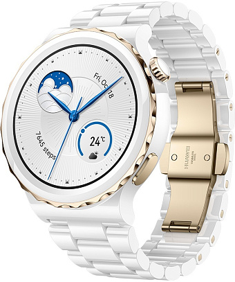 Товар Huawei Watch GT 3 Pro 43 мм белый/керамика