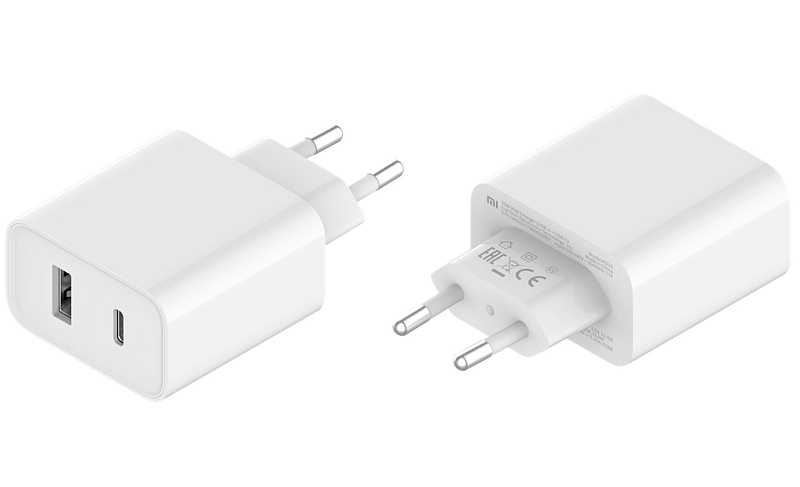 Xiaomi Mi 33W Wall Charger Type-A+Type-C (белый) фото 5