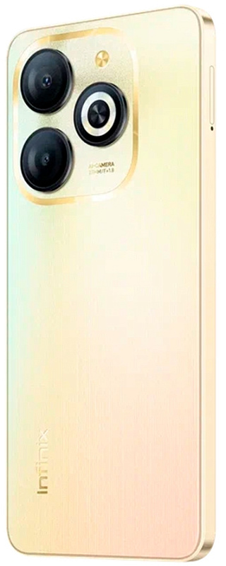 Infinix Smart 8 4/128GB (блестящее золото) фото 4