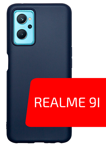Товар Volare Rosso Matt TPU для realme 9i (синий)