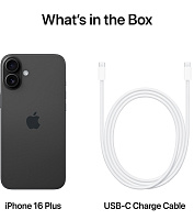 Apple iPhone 16 Plus 256GB (черный) фото 4
