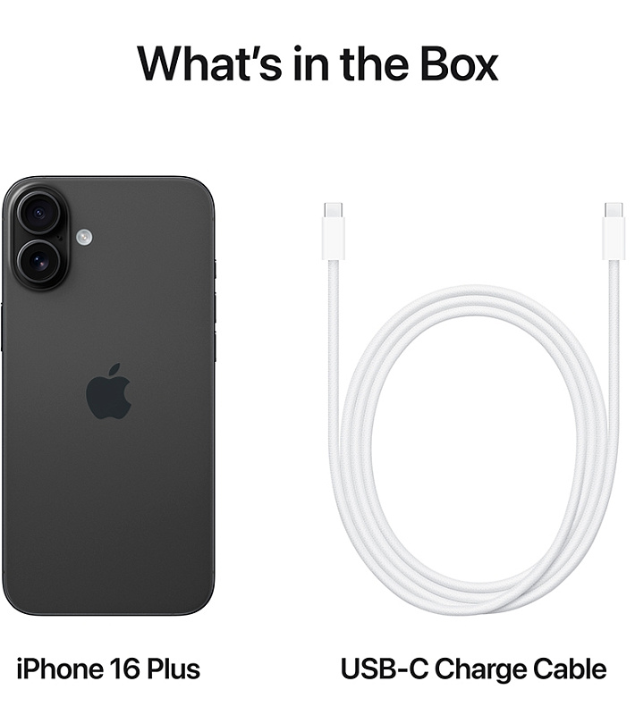 Apple iPhone 16 Plus 256GB (черный) фото 4