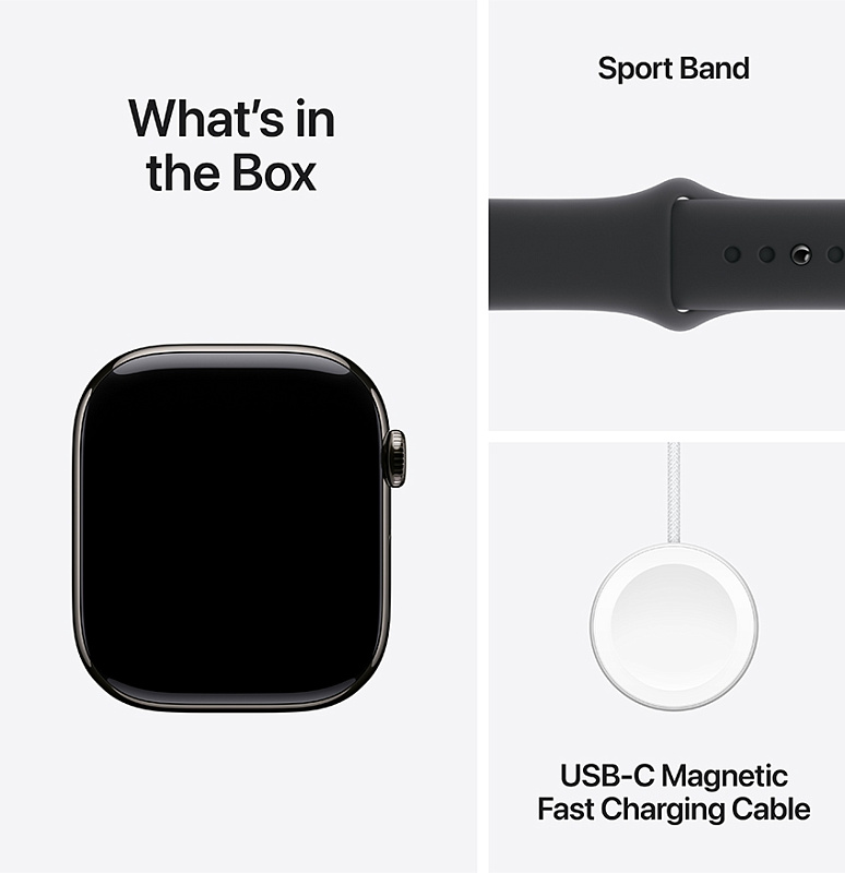 Apple Watch Series 10 42 мм (черный) фото 4