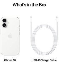 Apple iPhone 16 128GB (белый) фото 4