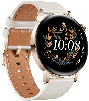 Товар Huawei Watch GT 3 42 мм Elegant (белый)