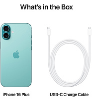Apple iPhone 16 Plus 128GB (бирюзовый) фото 4