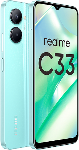realme C33 4/64GB NFC (голубой)
