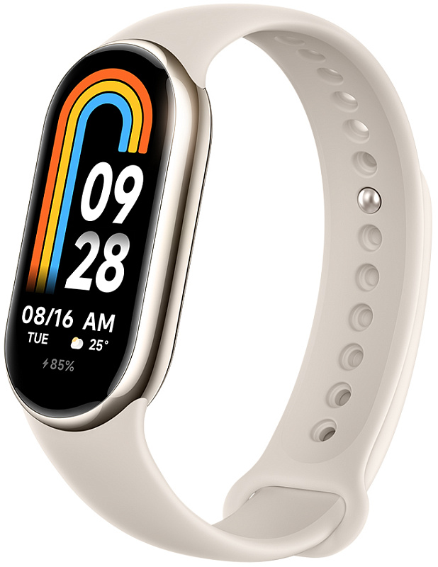 Xiaomi Smart Band 8 (золото) фото 3