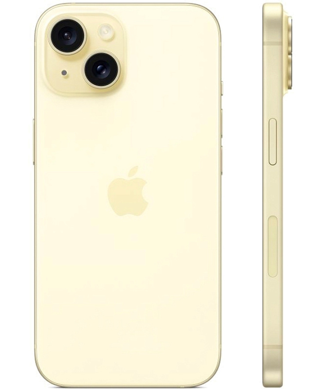 Apple iPhone 15 256GB (A3090,  SIM +eSIM) (желтый) фото 2