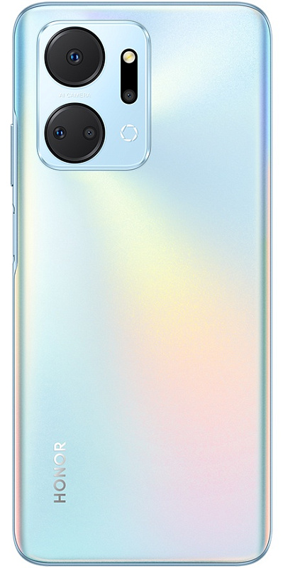 HONOR X7a 4/128GB (мерцающий серебристый) фото 6