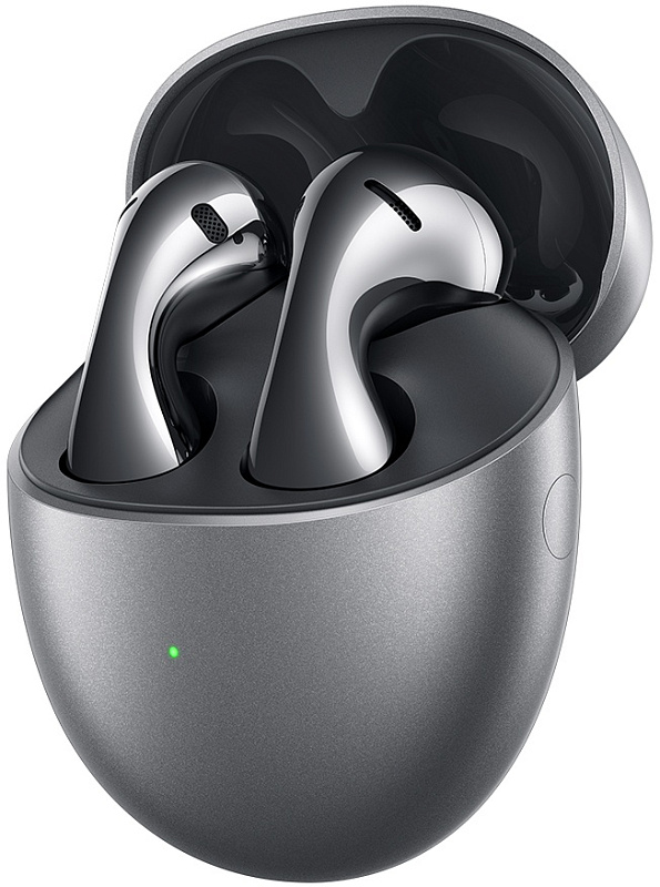 Huawei FreeBuds 5 (мерцающий серебристый) фото 1