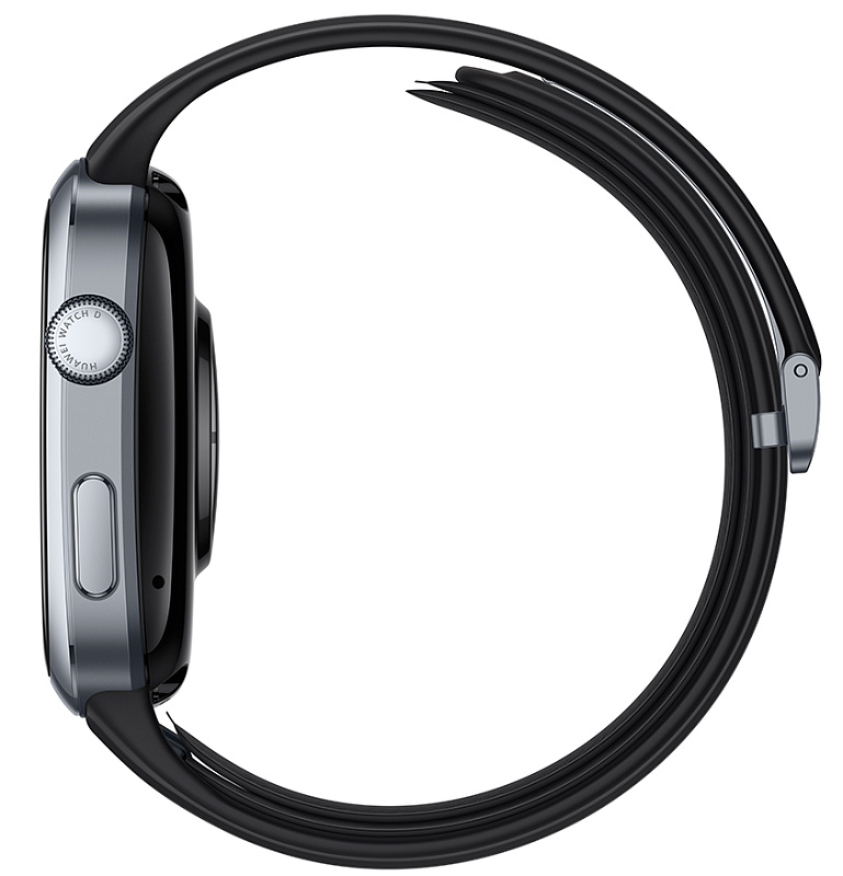 Huawei Watch D2, фторэластомер (черный) фото 4