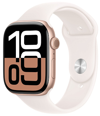 Товар Apple Watch Series 10 42 мм (розовое золото корпус, розовый ремешок)