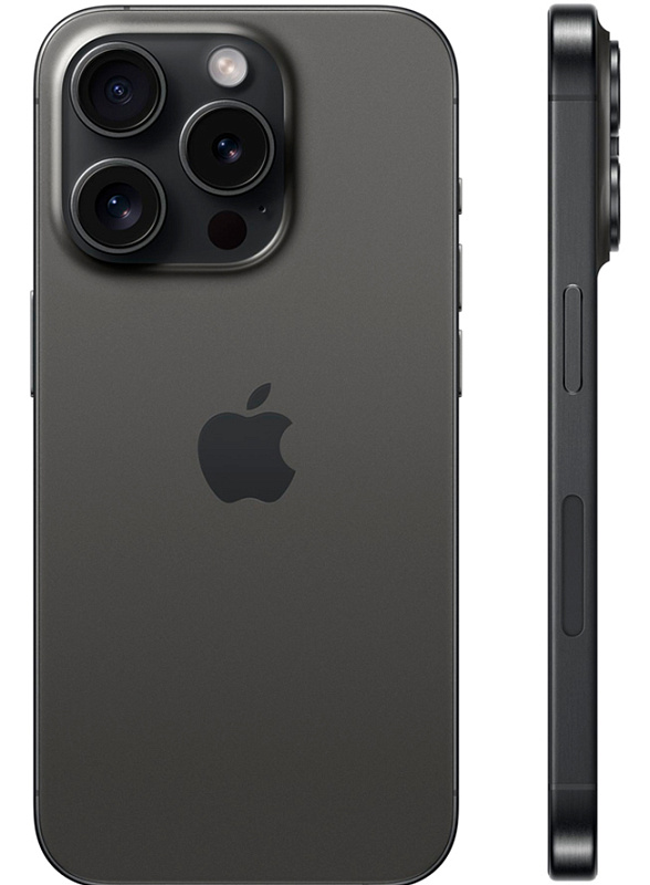 Apple iPhone 15 Pro Max 512GB, SIM+eSIM  (черный титан) фото 1