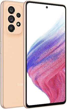 Samsung Galaxy A53 5G 8/256GB (персиковый)